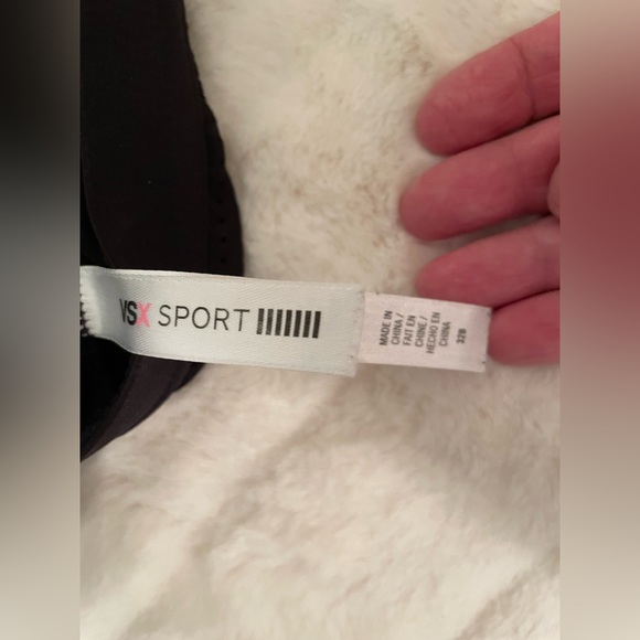 Victoria’s Secret VSX Sport black with perforated front. Size 32b - Picture 3 of 4